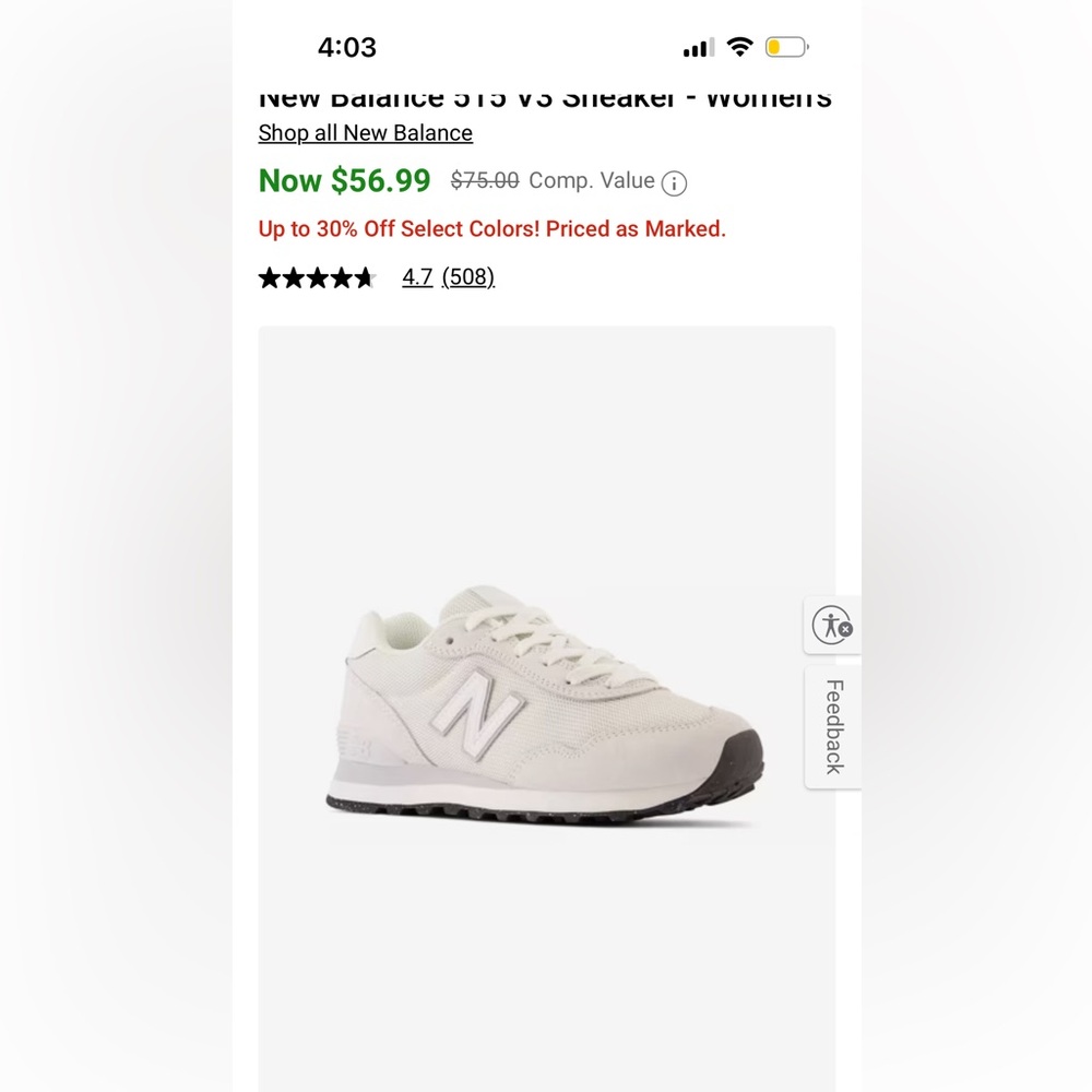 New Balance 515 V3 Sneaker